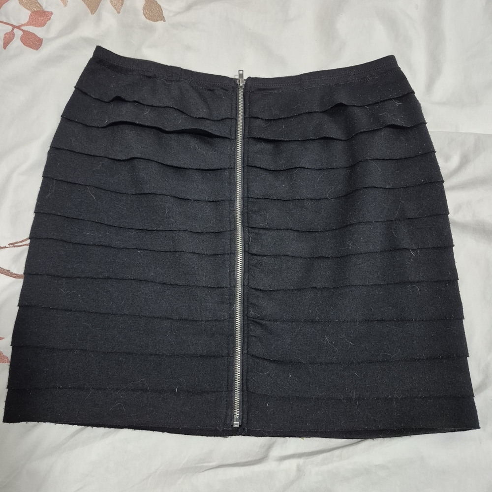 Material Girl Black Zippered Pencil Skirt
